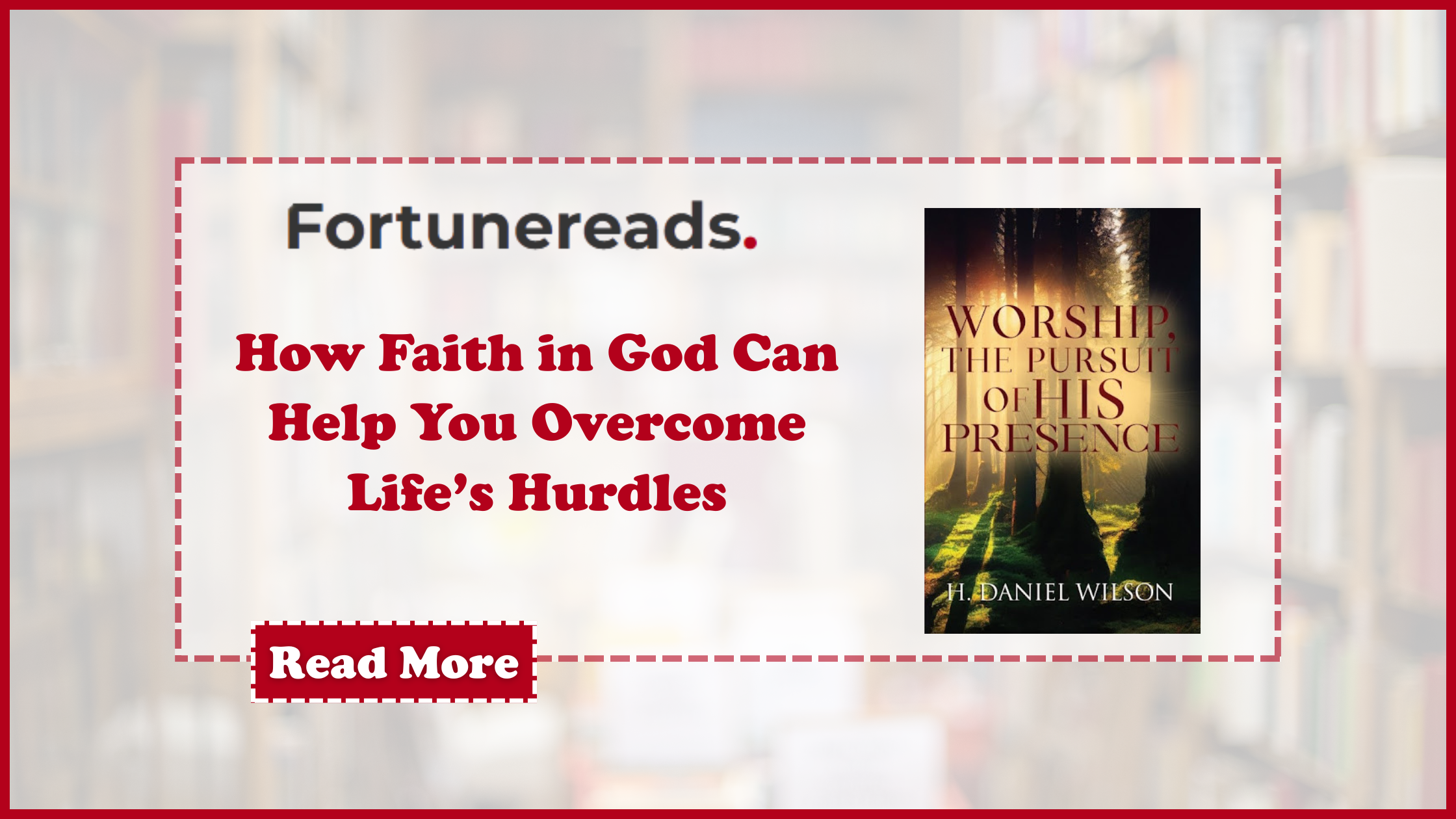 H daniel wilson banner fortune reads