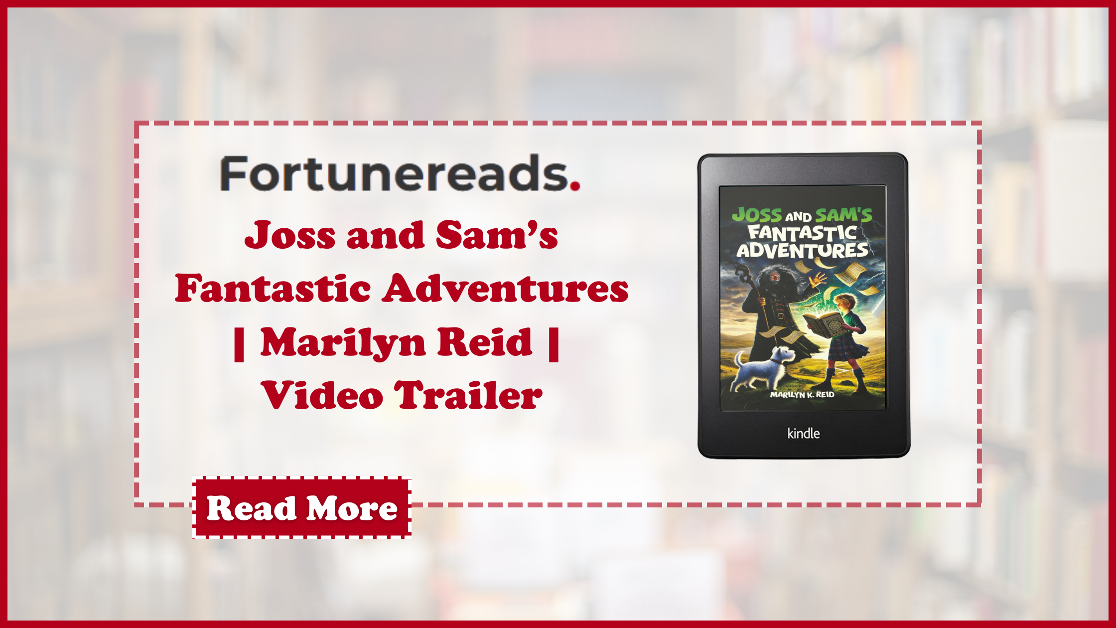 marilyn reid banner video trailer fortune reads